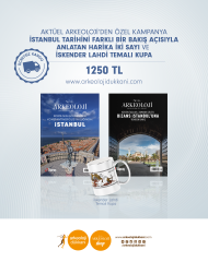 AKTÜEL ARKEOLOJİ'DEN ÖZEL KAMPANYA